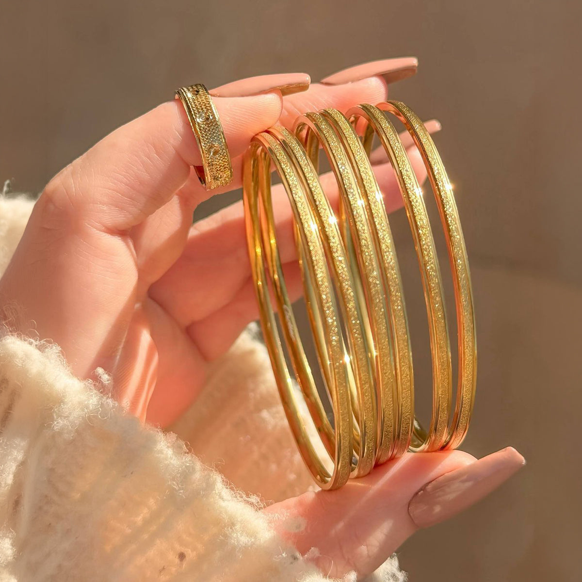 Stardust Bangle | 6 Piece Set