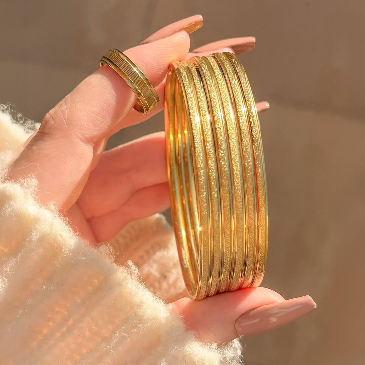 Stardust Bangle | 6 Piece Set