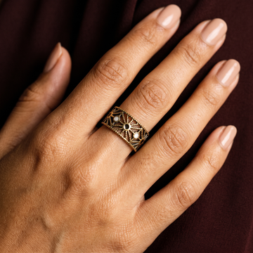 Soraya Filigree Ring | Free Size