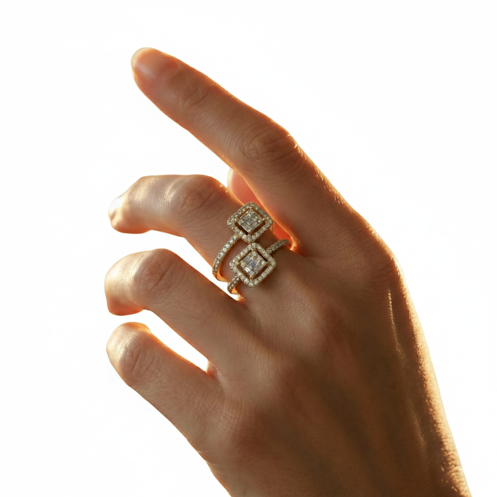 Double Baguette Ring