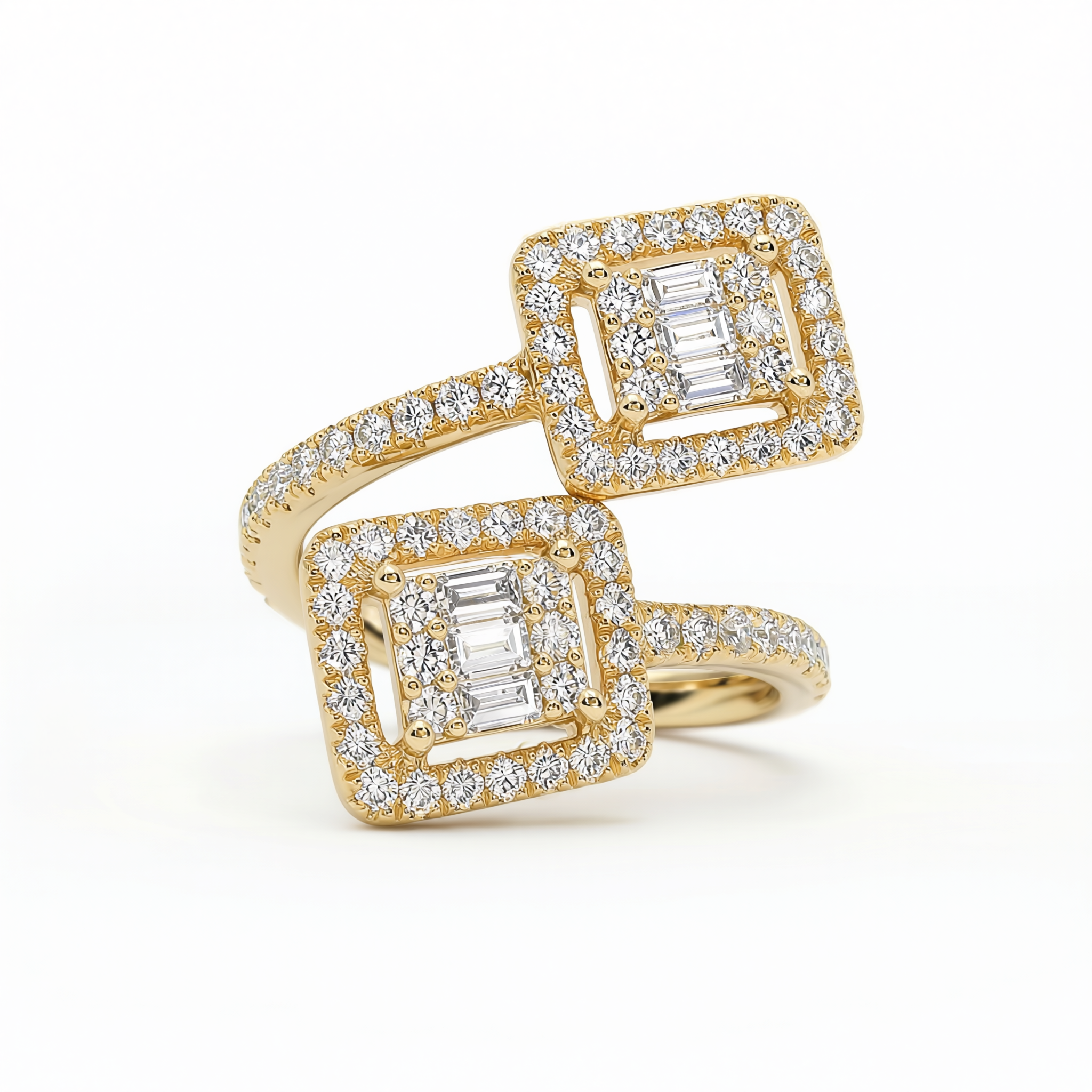 Double Baguette Ring