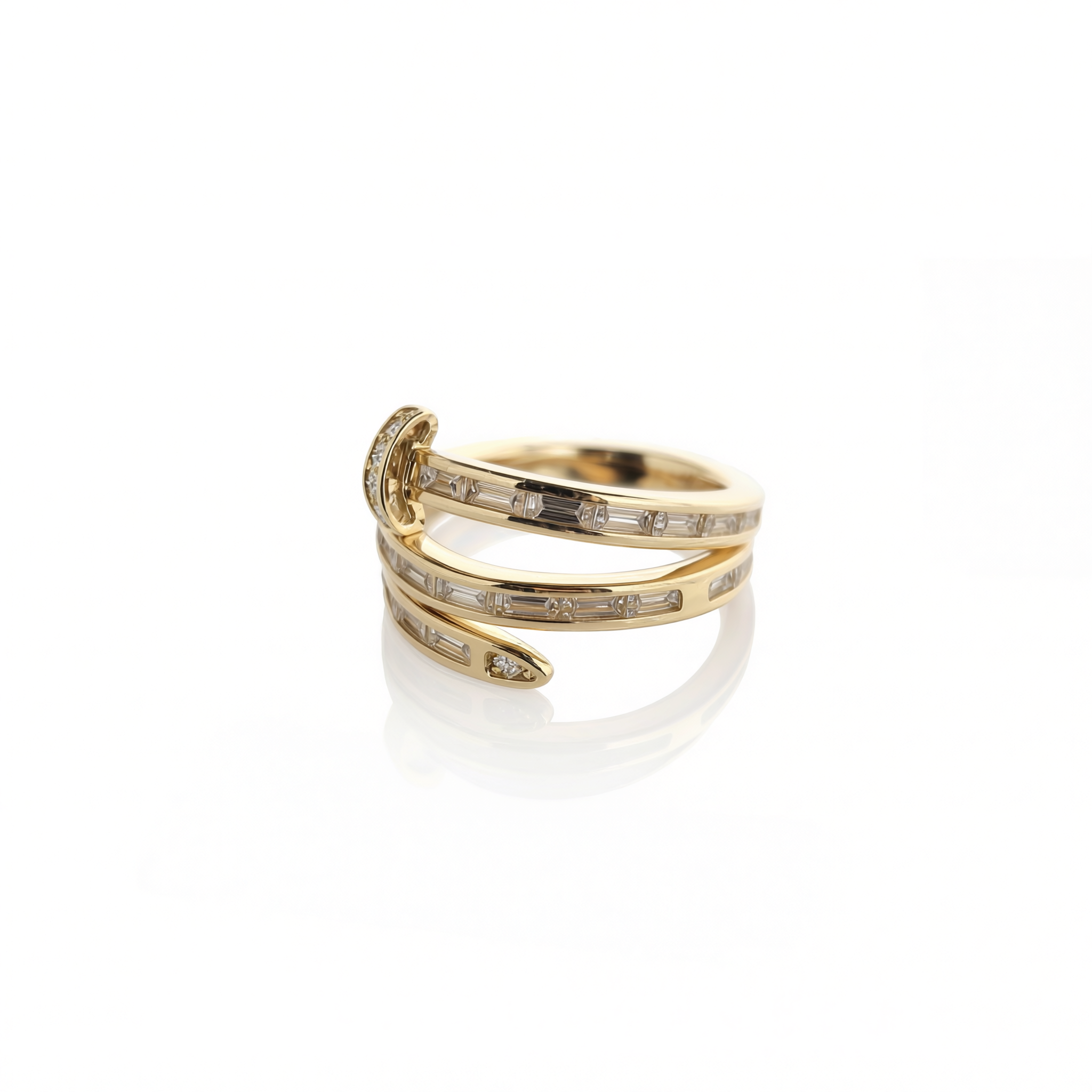 Nail Crystal Ring