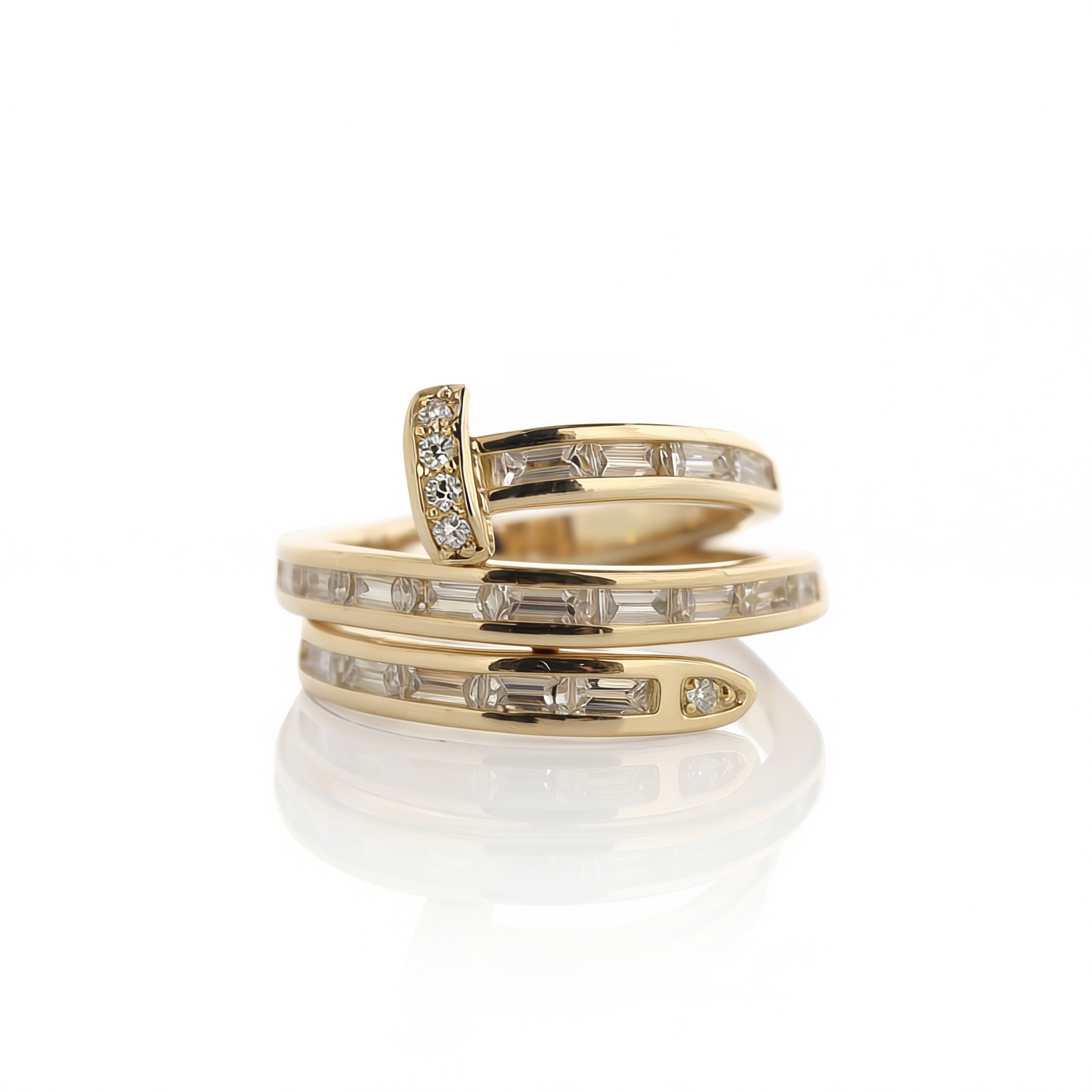 Nail Crystal Ring