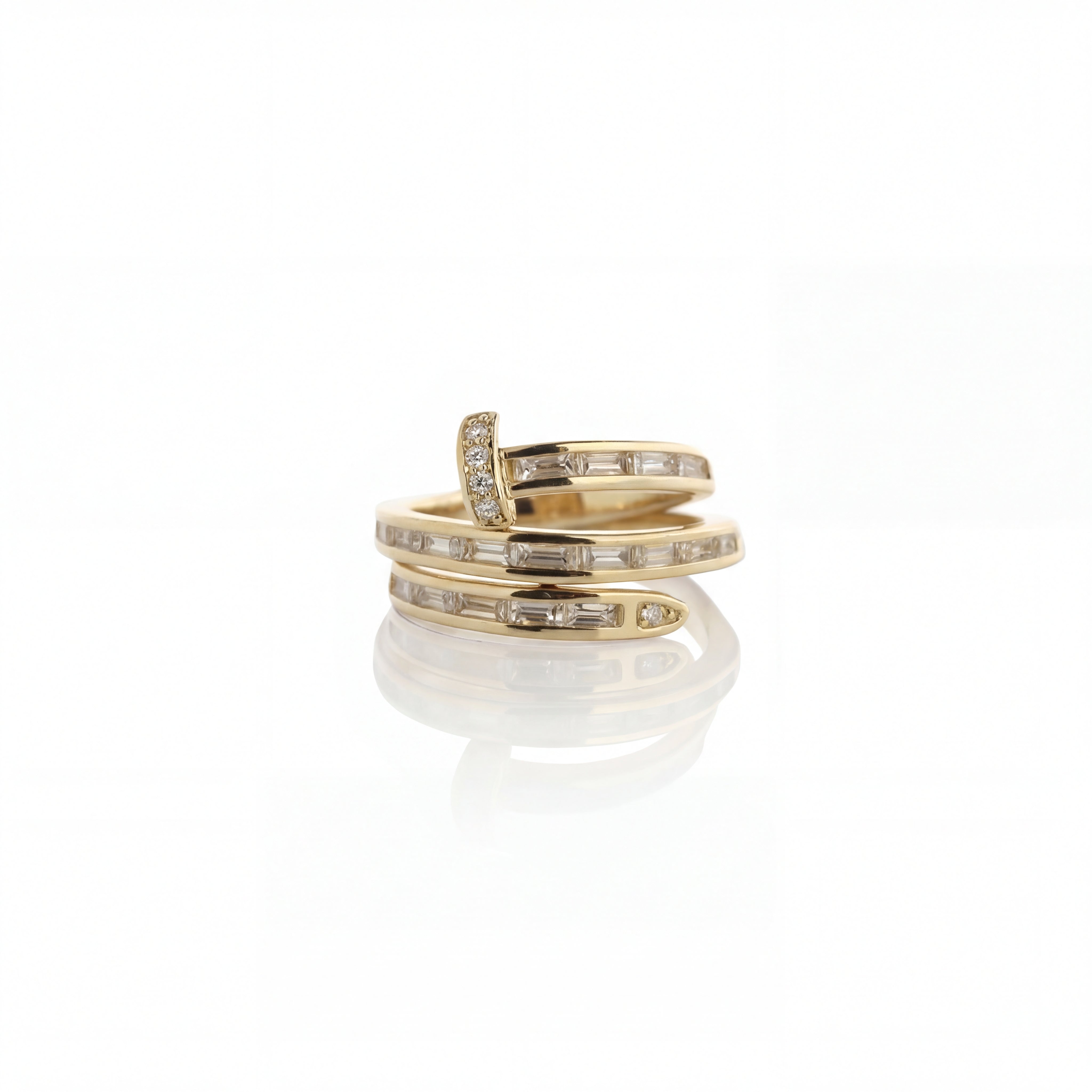 Nail Crystal Ring