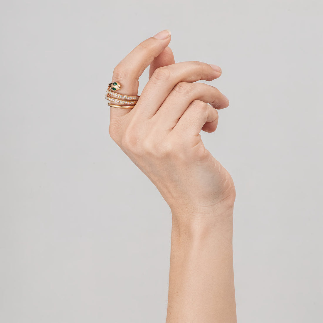 Serpentine Wrap Ring